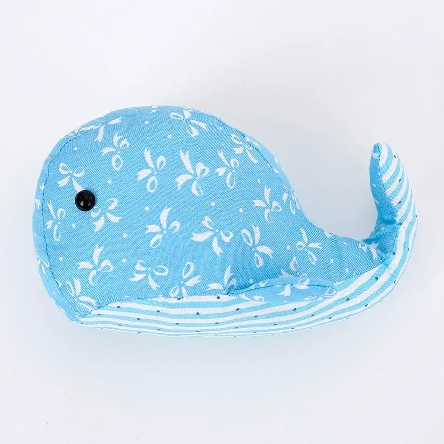 Whale Pin Cushion – Fabric Needle Holder for DIY Sewing