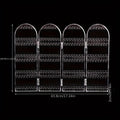 240-Slot Clear Earring Organizer – Jewelry Display Stand
