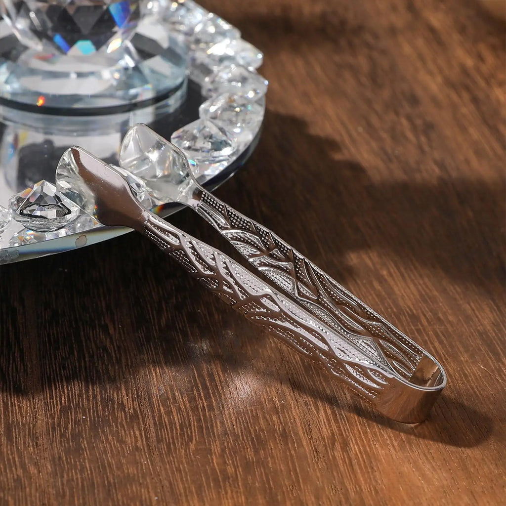 Small Metal Incense Tongs – Charcoal Clip for Meditation & Spa