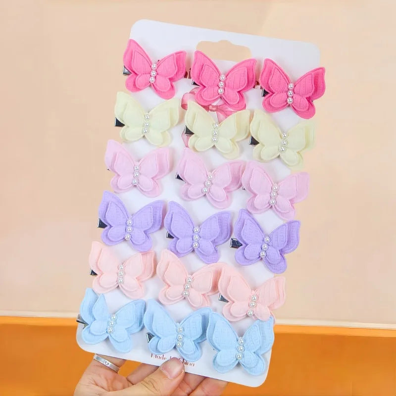 163-Piece Girls Colorful Bow Hair Accessories Set – Kids Hair Bands