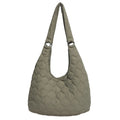 Korean Quilted Shoulder Bag – Large Capacity Women's Tote