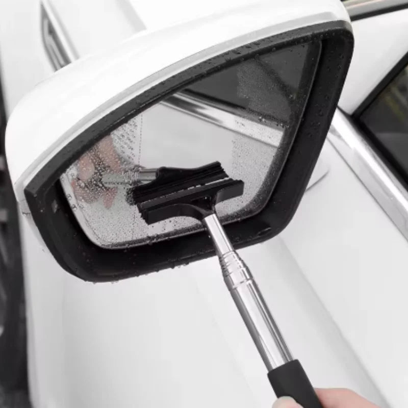 Telescopic Car Mirror & Window Cleaning Brush | Silicone