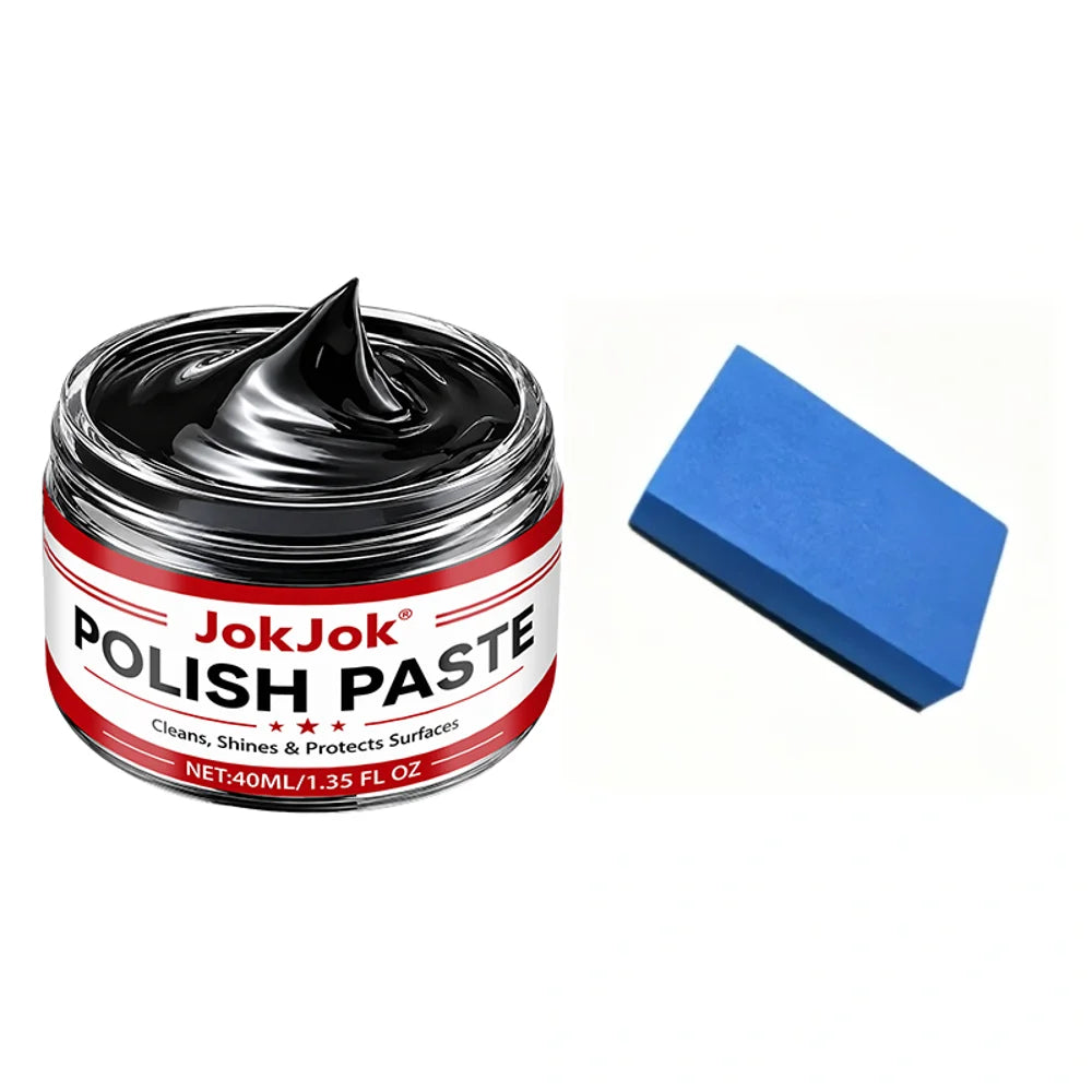 Car Scratch Repair Paste – Plastic & Leather Polishing Wax