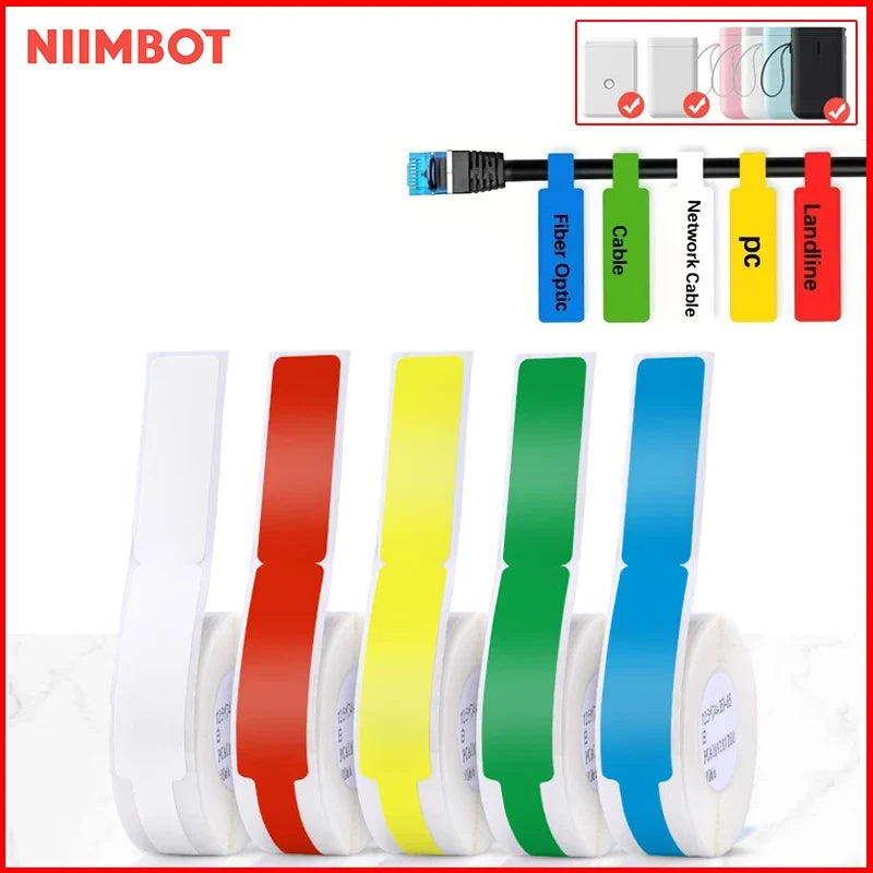 NIIMBOT Waterproof Thermal Label Paper – D110 D11 Printer Rolls