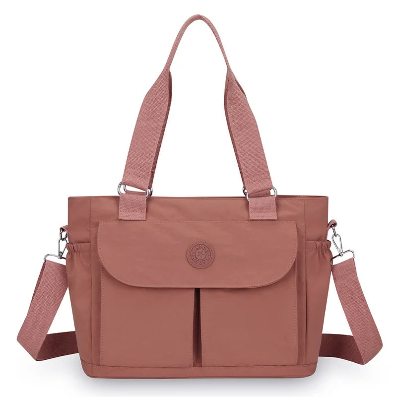 Lightweight Nylon Crossbody Shoulder Bag & Tote – Nixie