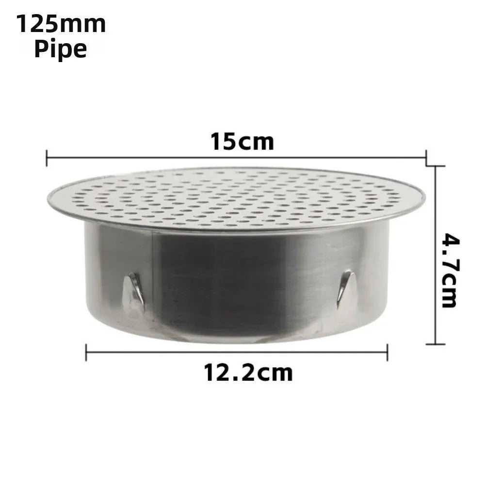 Round Hole Gutter Guard Net – 304 Stainless Steel Drain Filter