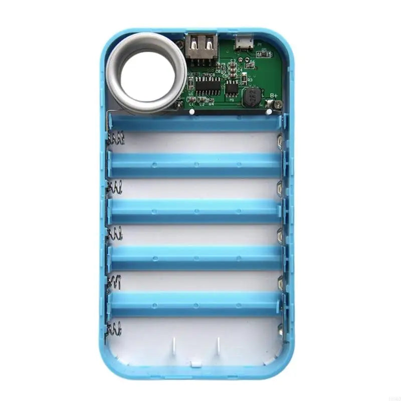 5-Slot 18650 Battery Power Bank Case – No-Weld DIY Kit