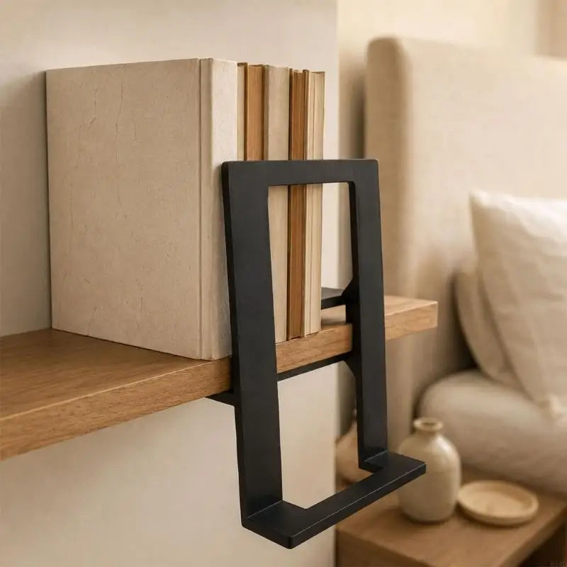 Acrylic Desktop Book Rack – Open Frame Upright Document Stand