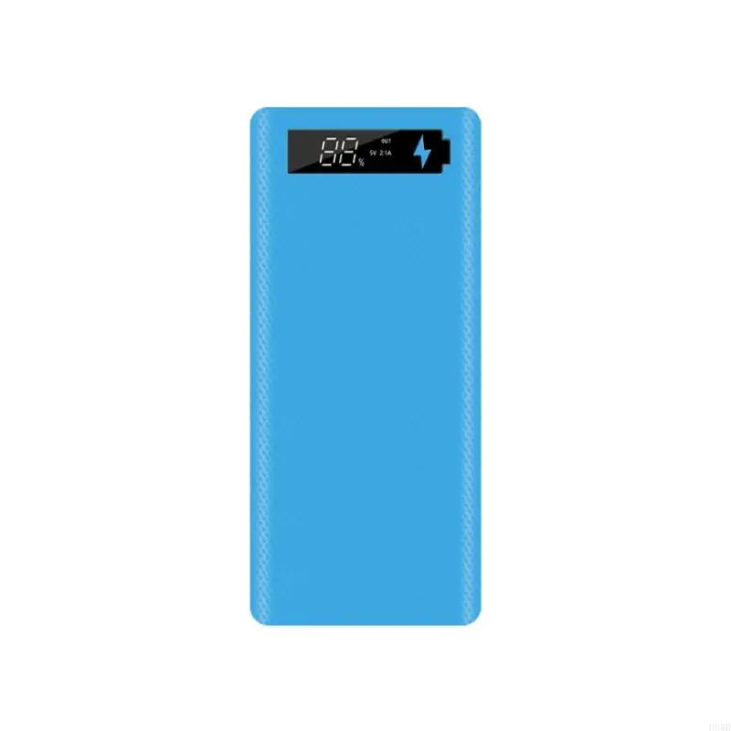 18650 Battery Case 8-Slot Solderless Enclosure with Display Window