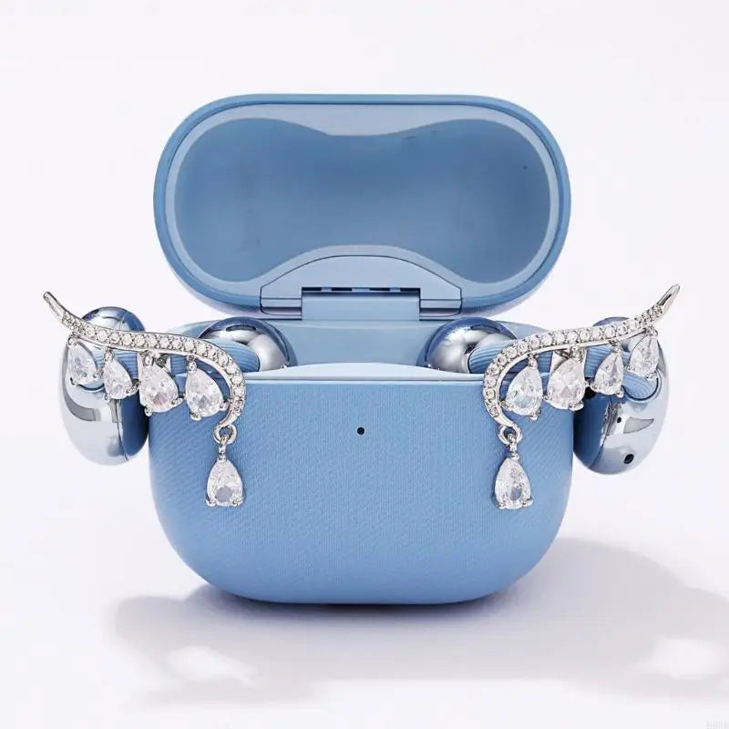 Silver Earphone Clip Charms | Freeclip Earbud Decorative Pair
