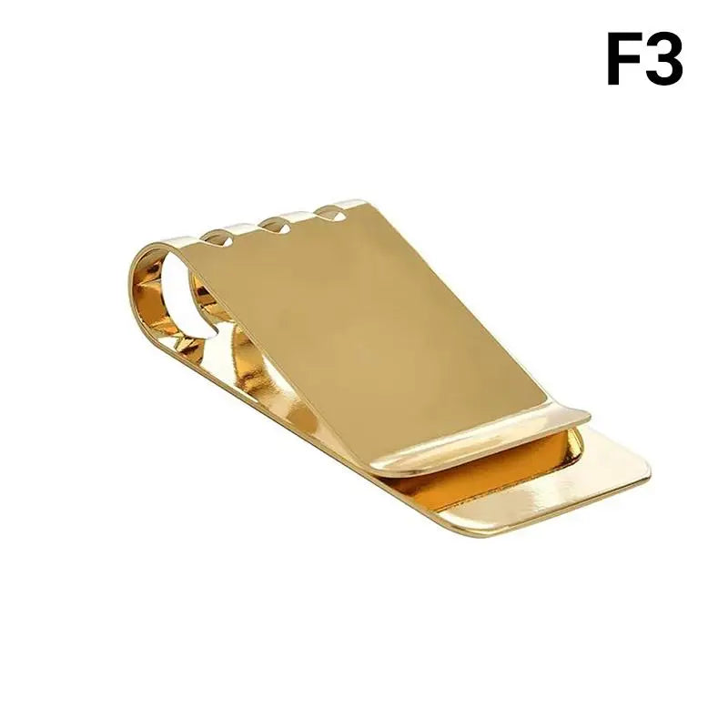 Stainless Steel Slim Money Clip & Card Holder | JETTING