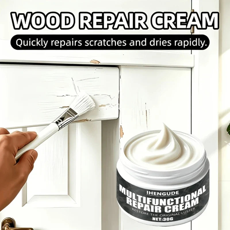 White Wood Repair Paste – Furniture Scratch Filler & Restorer