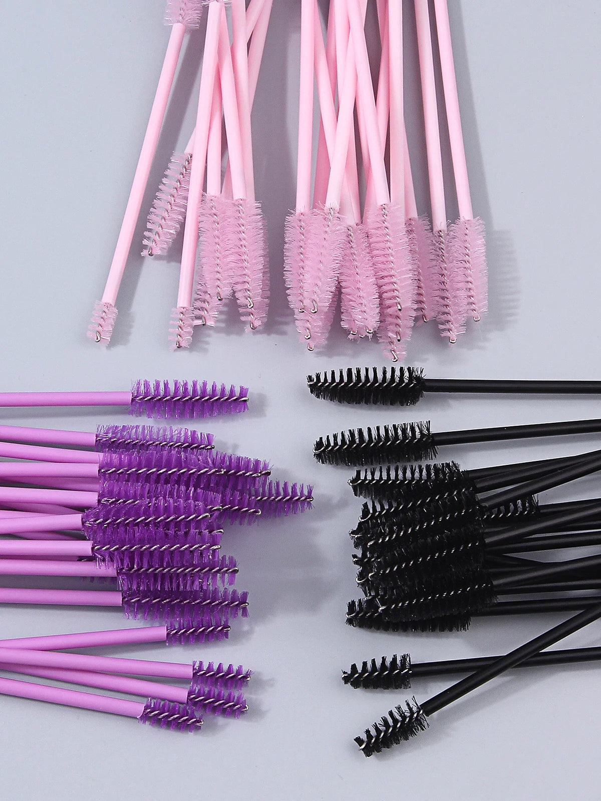 Double-Ended Eyelash Brush & Comb Set – 20/60 Pcs