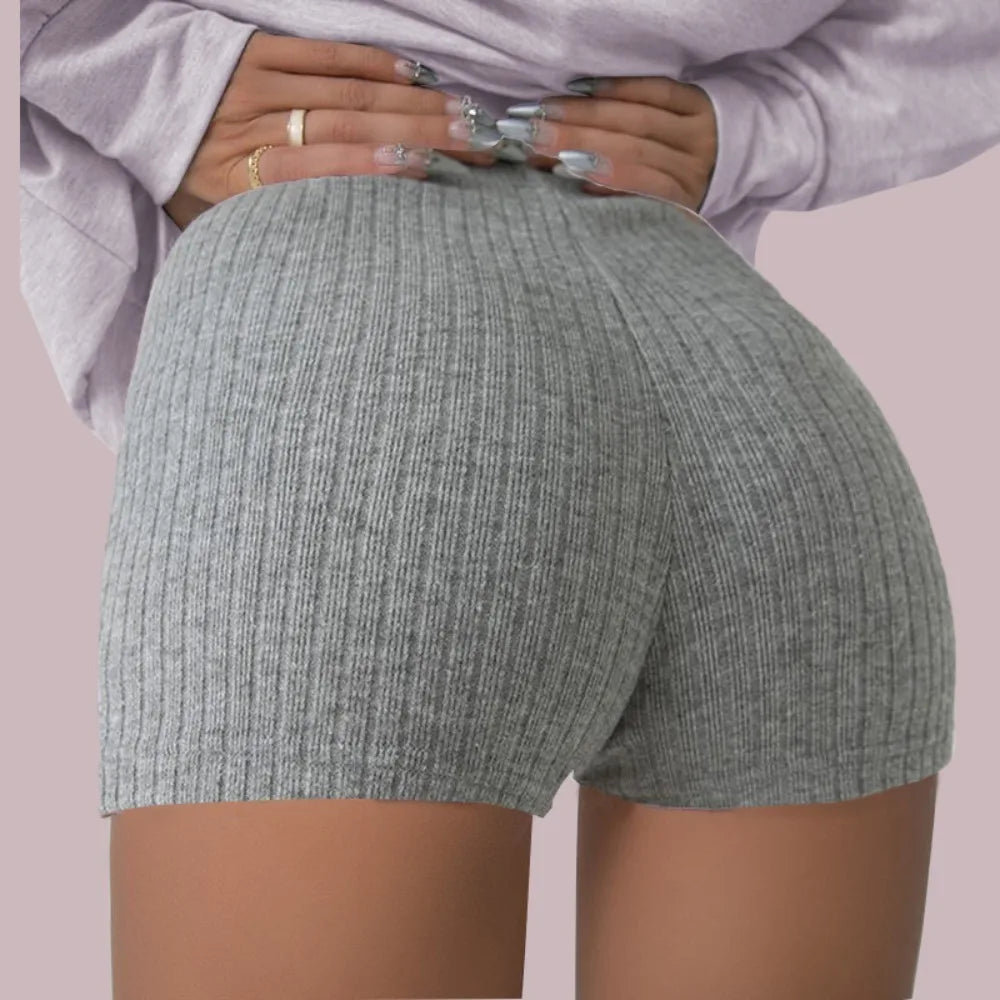 Women's High Waist Seamless Yoga Shorts | Gym Fitness