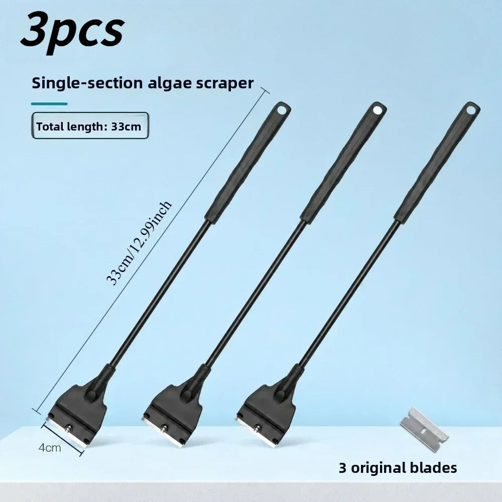 Wide Head Aquarium Algae Scraper & Sand Leveling Blade Tool