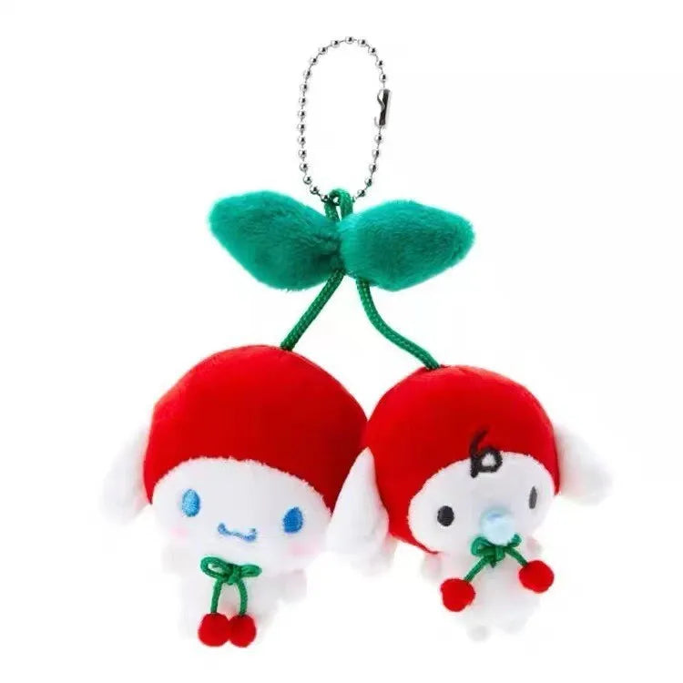 Sanrio Hello Kitty Kuromi Keychain & Makeup Bag Gift Set