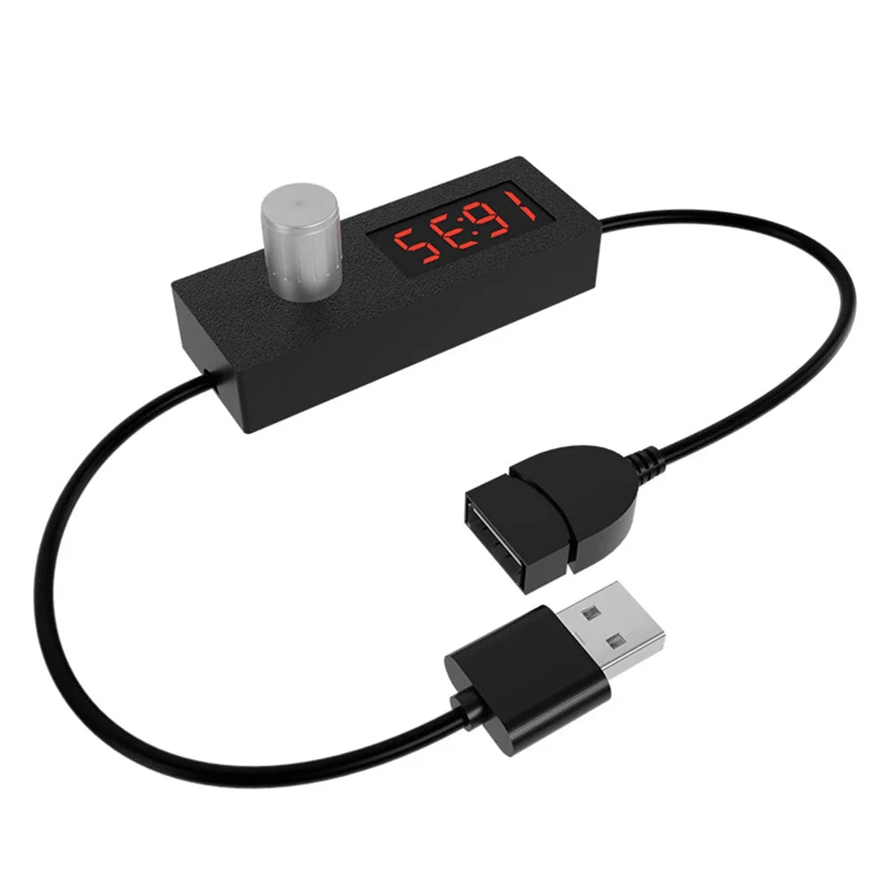 USB Automatic Timer Power Switch – 24-Hour Countdown Control