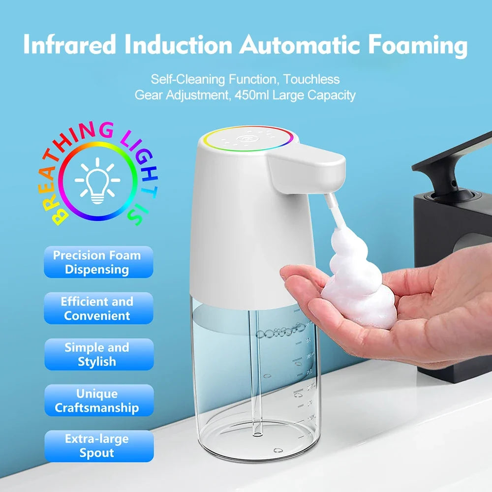 Automatic Foaming Soap Dispenser 450ml – Touchless Sensor