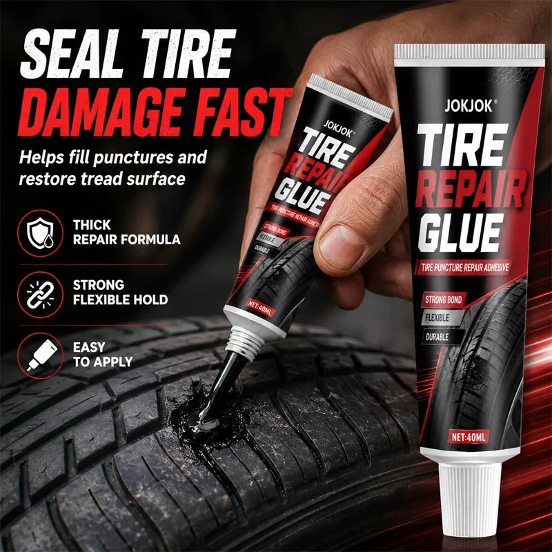 Tire Repair Glue – Waterproof & Heat-Resistant Adhesive