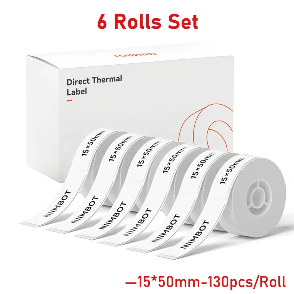 Niimbot Thermal Label Paper Roll – B1 B21 B3S D110 Compatible