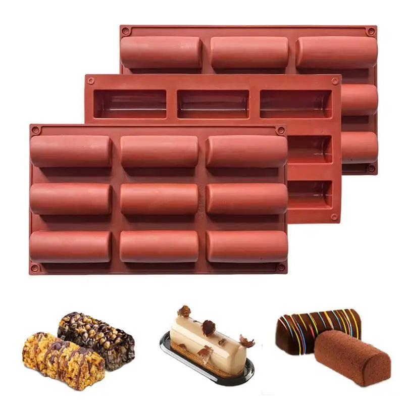 Food Grade Silicone Strip Baking Mold – Non-Stick, Oven Safe