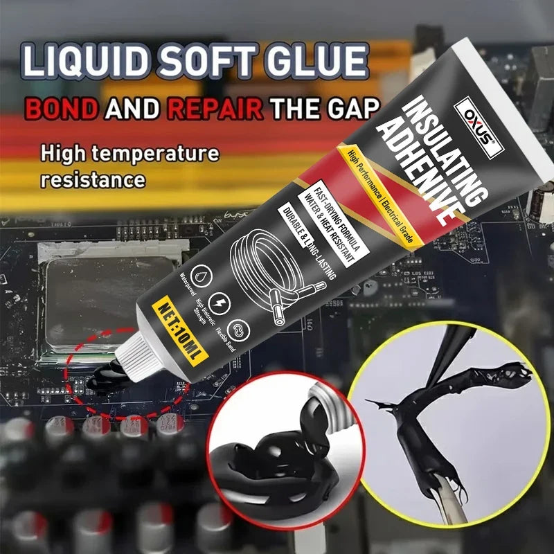 Waterproof Liquid Electrical Tape – Fast-Dry Insulation Glue