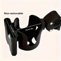 Universal 2-in-1 Stroller Cup & Phone Holder – 360° Rotating