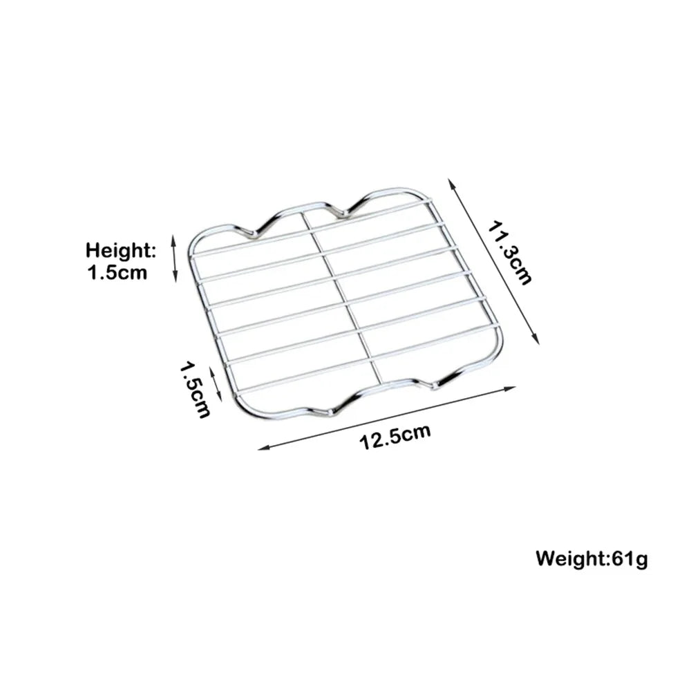 Stainless Steel Cooling Rack – Non-Stick BBQ & Baking Tray