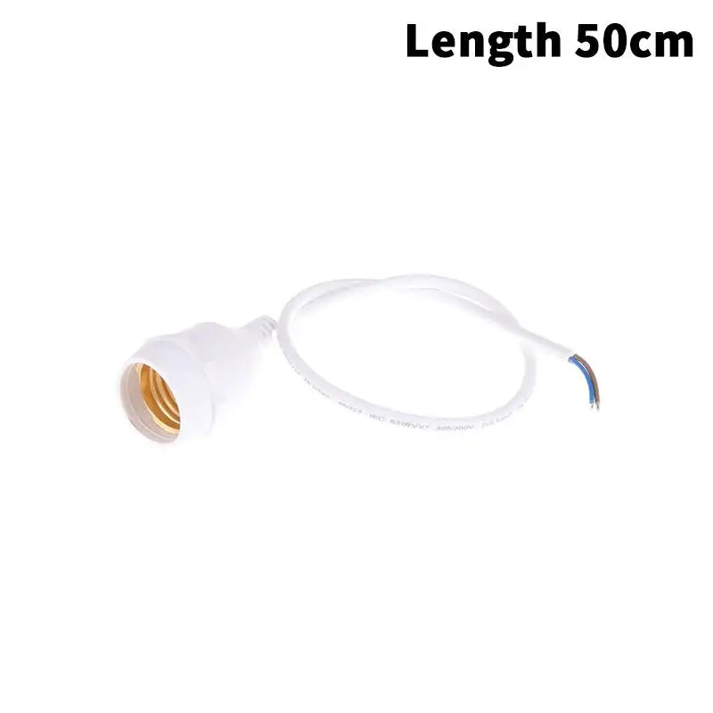 Waterproof E27 Lamp Holder with Power Cord Socket | 20–200CM