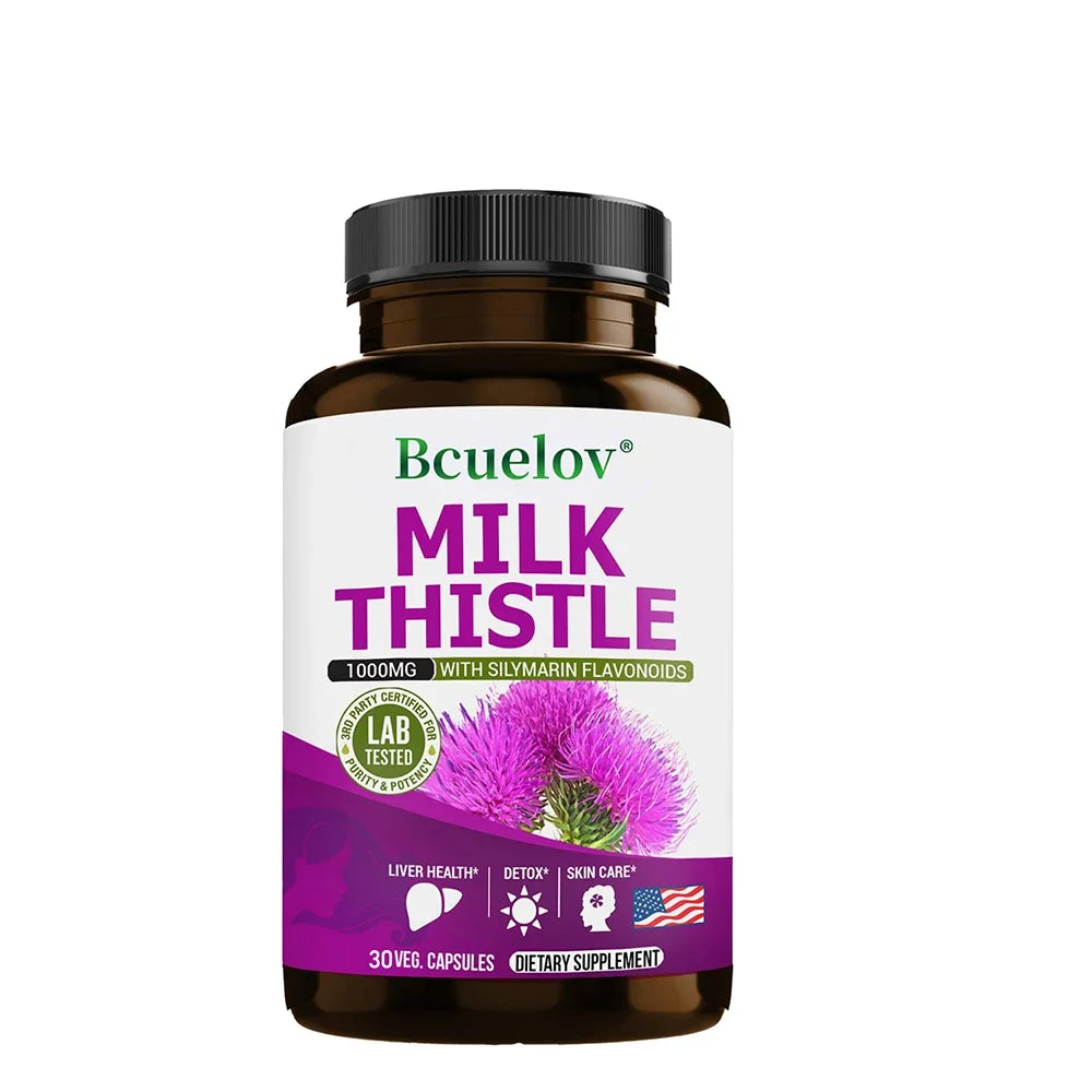 Liver Cleanse & Detox Supplement with Milk Thistle | Taoters