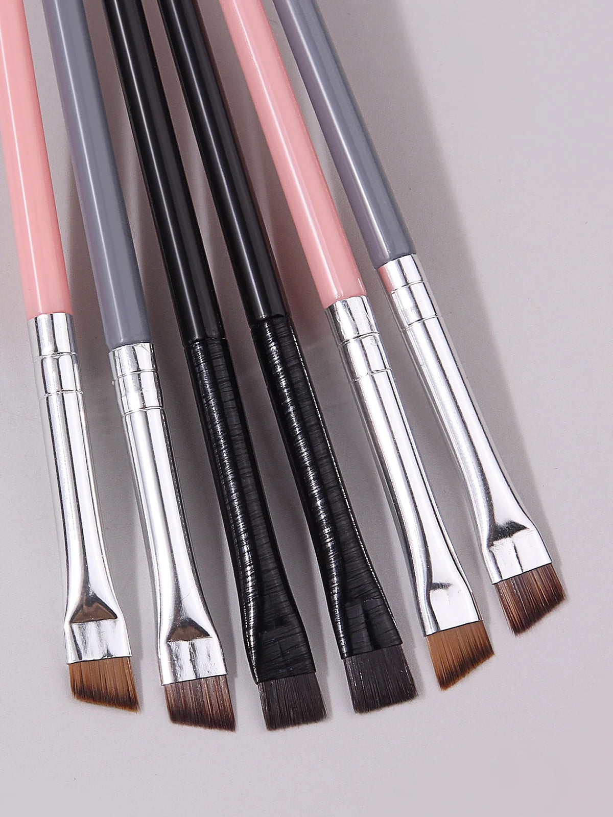 6-Piece Eye Makeup Brush Set – Eyeliner, Eyebrow & Shadow