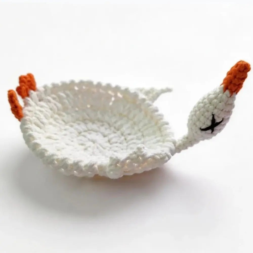 Handmade Crochet Animal Coaster – Cute Knitted Cup Mat