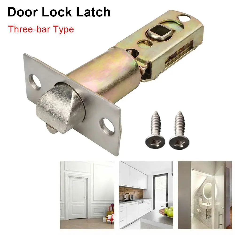 Stainless Steel Door Lock Latch | Privacy Bolt Catch Hardware