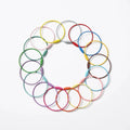 10PCS Screw Lock Keychain Rings – DIY Jewelry & Outdoor