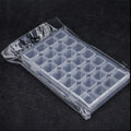 28-Compartment Nail Art Organizer – Rhinestone Storage Case