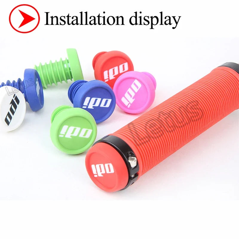 ODI Handlebar End Plugs for MTB BMX – Rubber Bar Caps