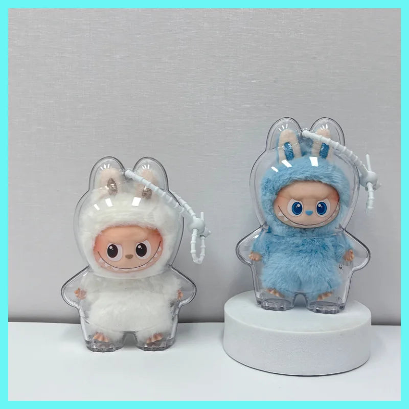 Labubu 4.0 Transparent Protective Display Box – LOVE Series