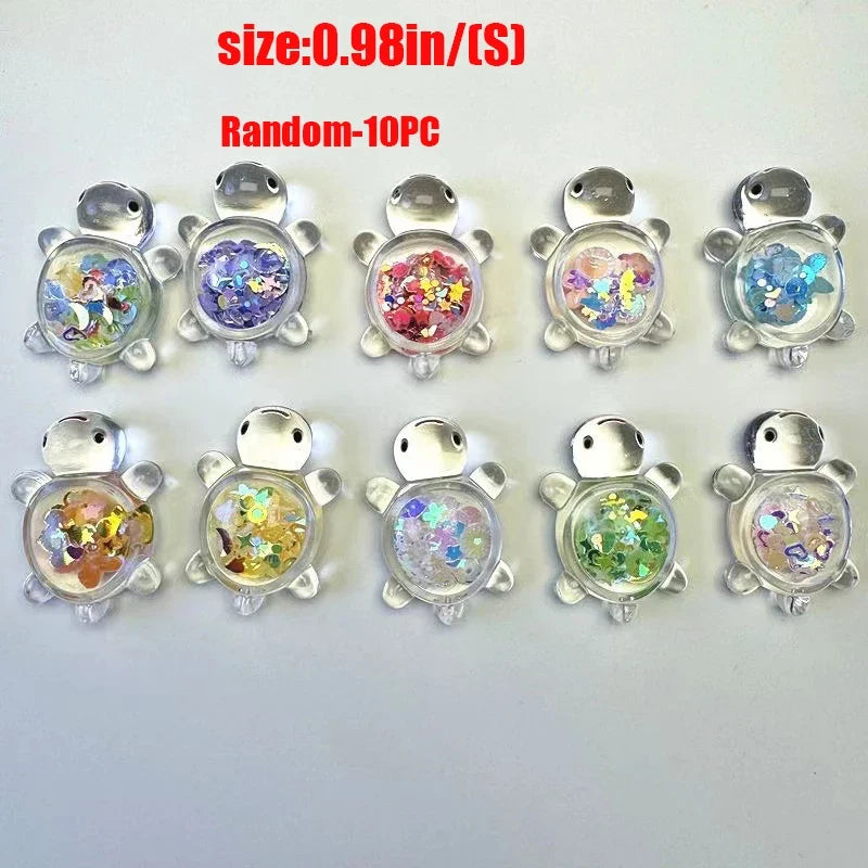 Mini Luminous Turtle Party Favors Glow Desk Toys 10-50pcs