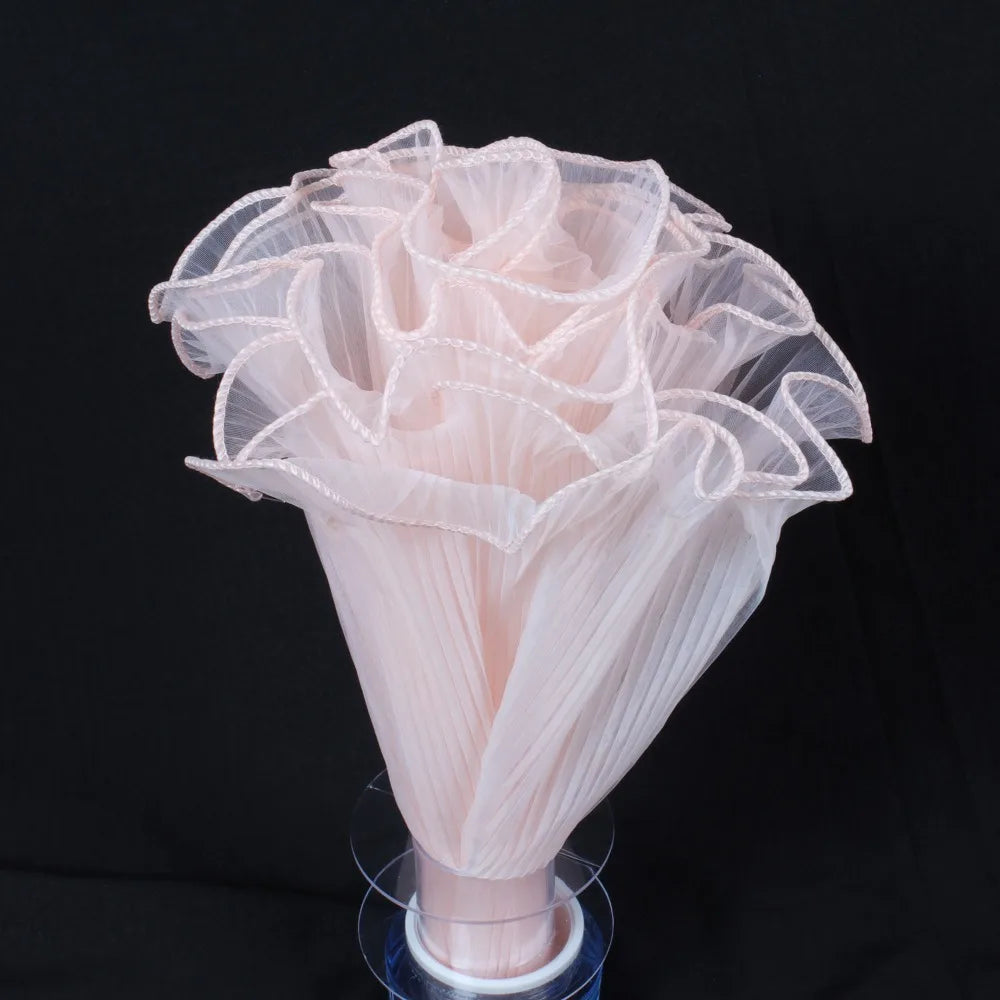 Pearl Wave Mesh Flower Bouquet Wrapping Yarn 28cm x 4 Yards