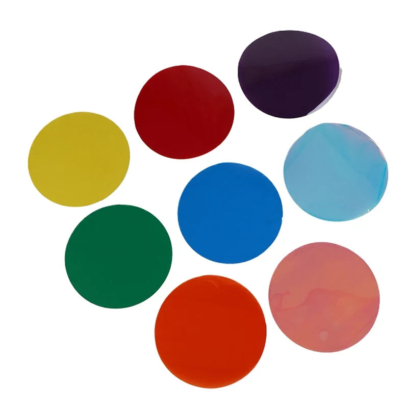 Self-Adhesive Color Gel Filter Sheets for Lamps | 5/10Pcs 10cm