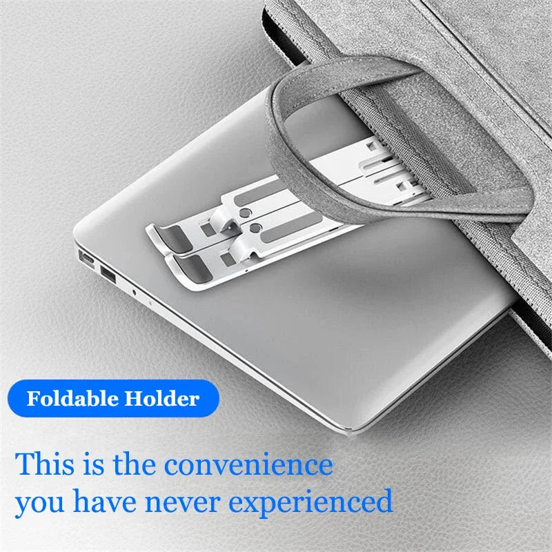 Foldable Adjustable Laptop Stand | ABS Portable Notebook Stand