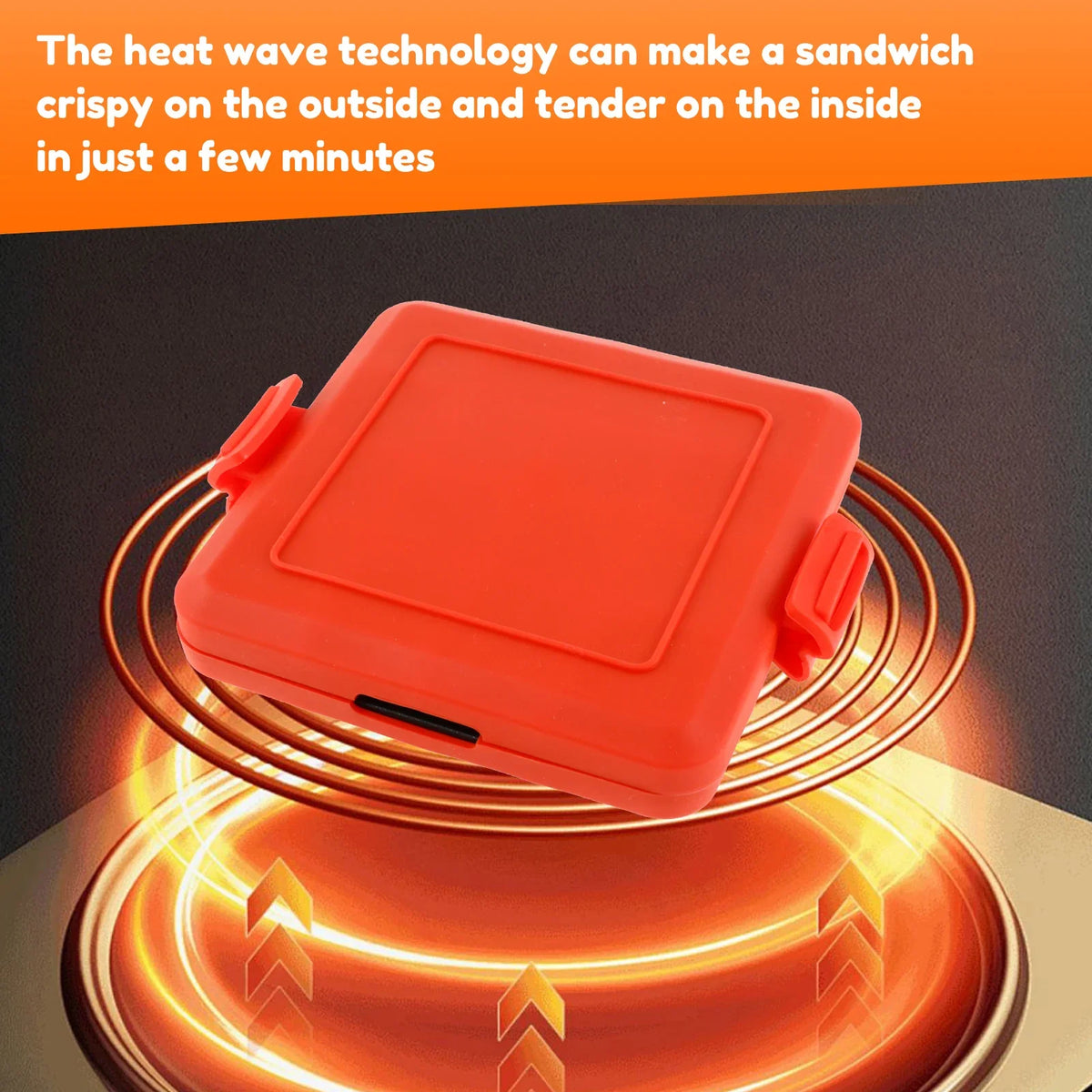 Nixie Microwave Sandwich Maker – Nonstick Crispy Toastie