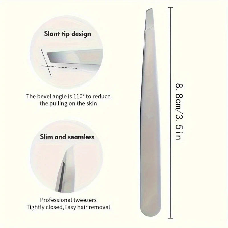 Nixie Precision Fine Tip Eyelash Tweezers – Lead & Nickel Free