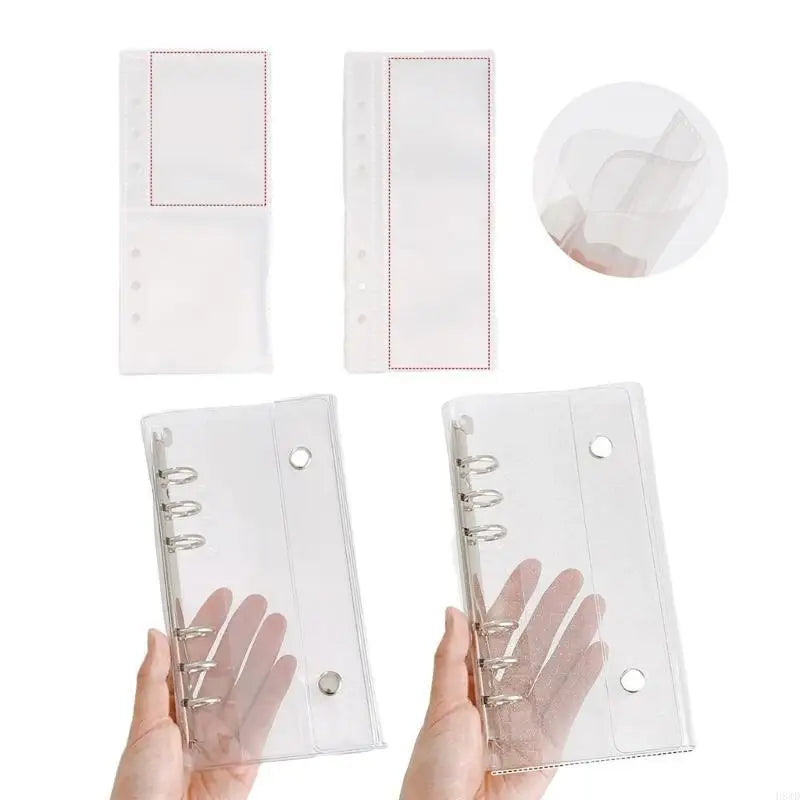 6-Ring PVC Card Album Cover & 20-Pocket Sleeve Organizer