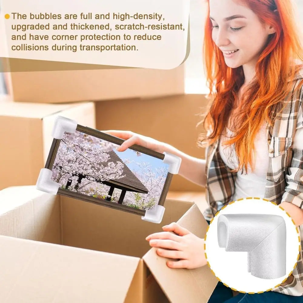 12-Pack Reusable EPE Foam Corner Protectors – Edge Guards