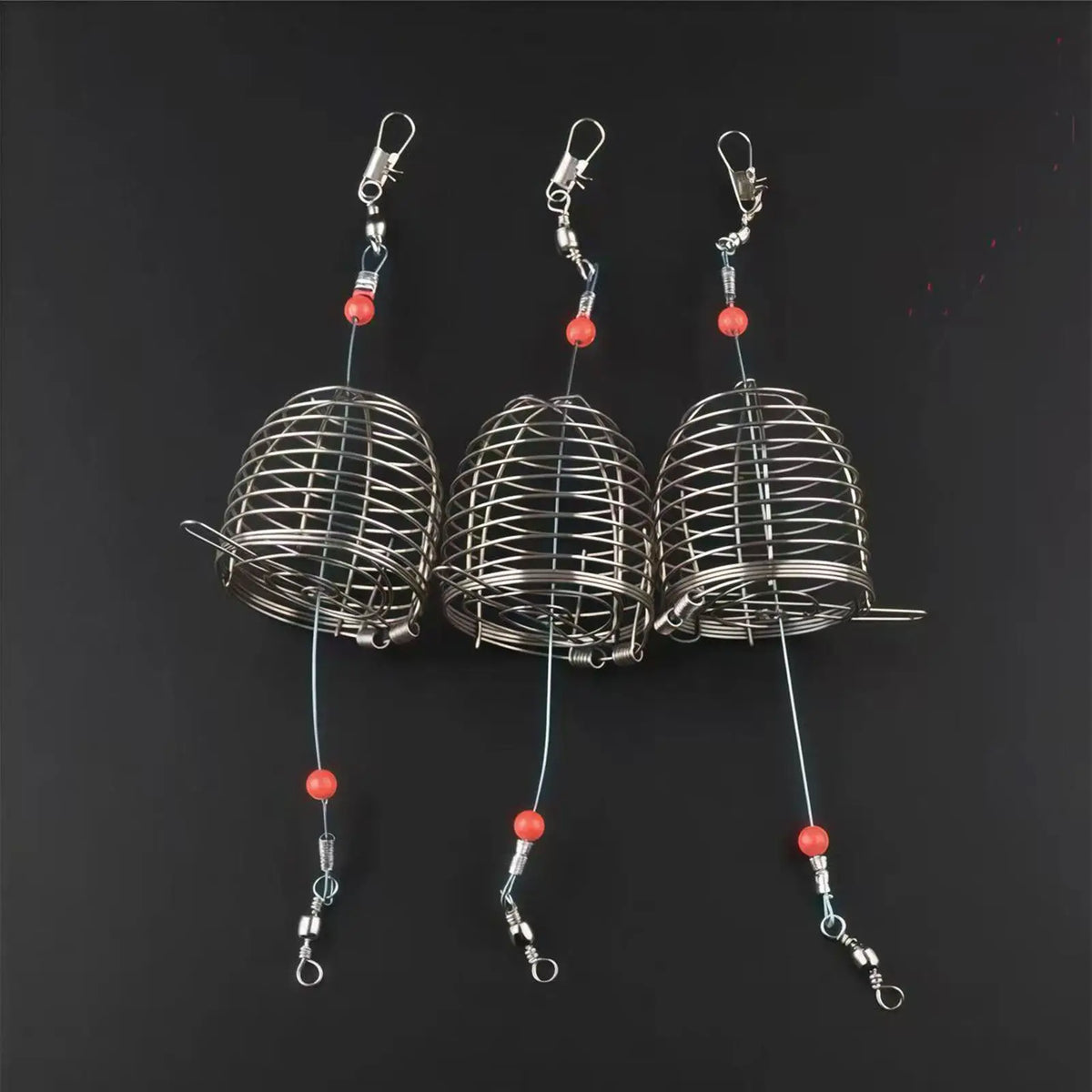 Stainless Steel Fishing Bait Cage Trap – Fresh & Saltwater