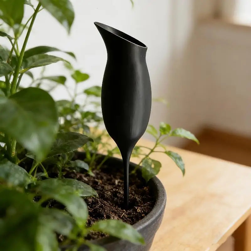 Wine Glass Self-Watering Device for Indoor Potted Plants