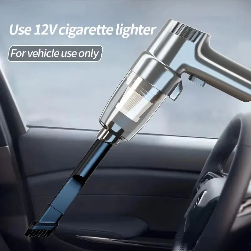 Portable Mini Handheld Vacuum Cleaner – 12V Car & Home