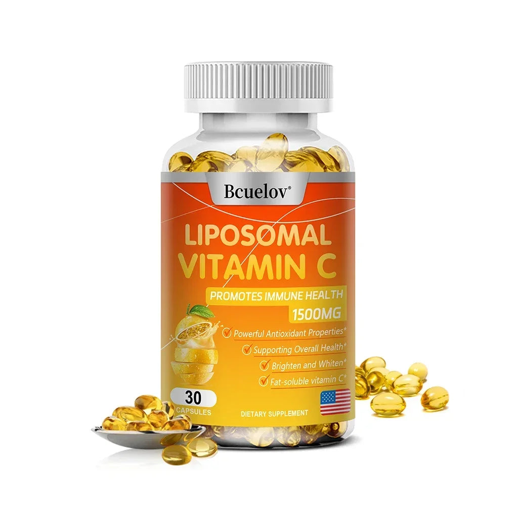 STRESSXCEL Liposomal Vitamin C Capsules | Antioxidant & Skin