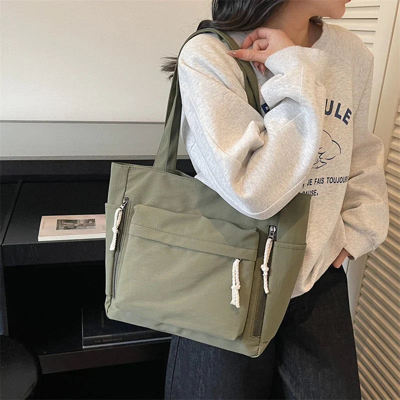 Large Capacity Tote Bag for Women – Lightweight Shoulder Bag